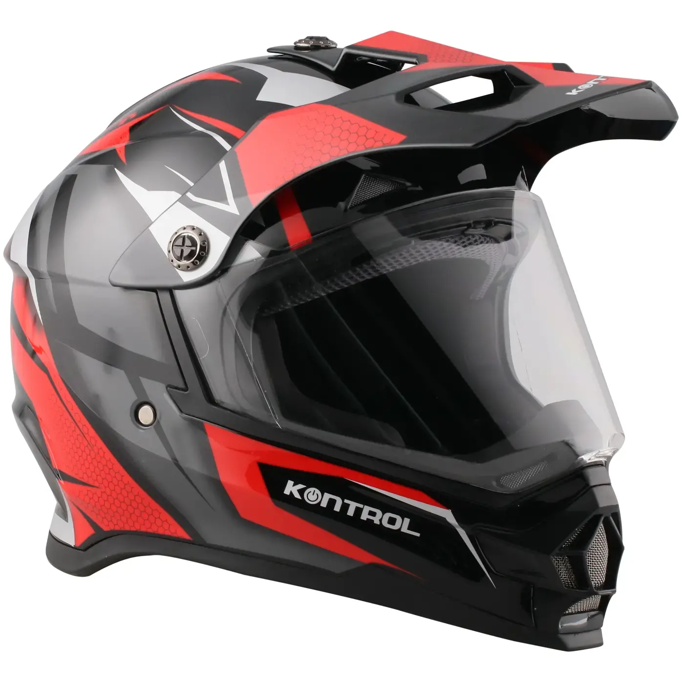 Casco Kontrol 819-6 Yabari Rojo