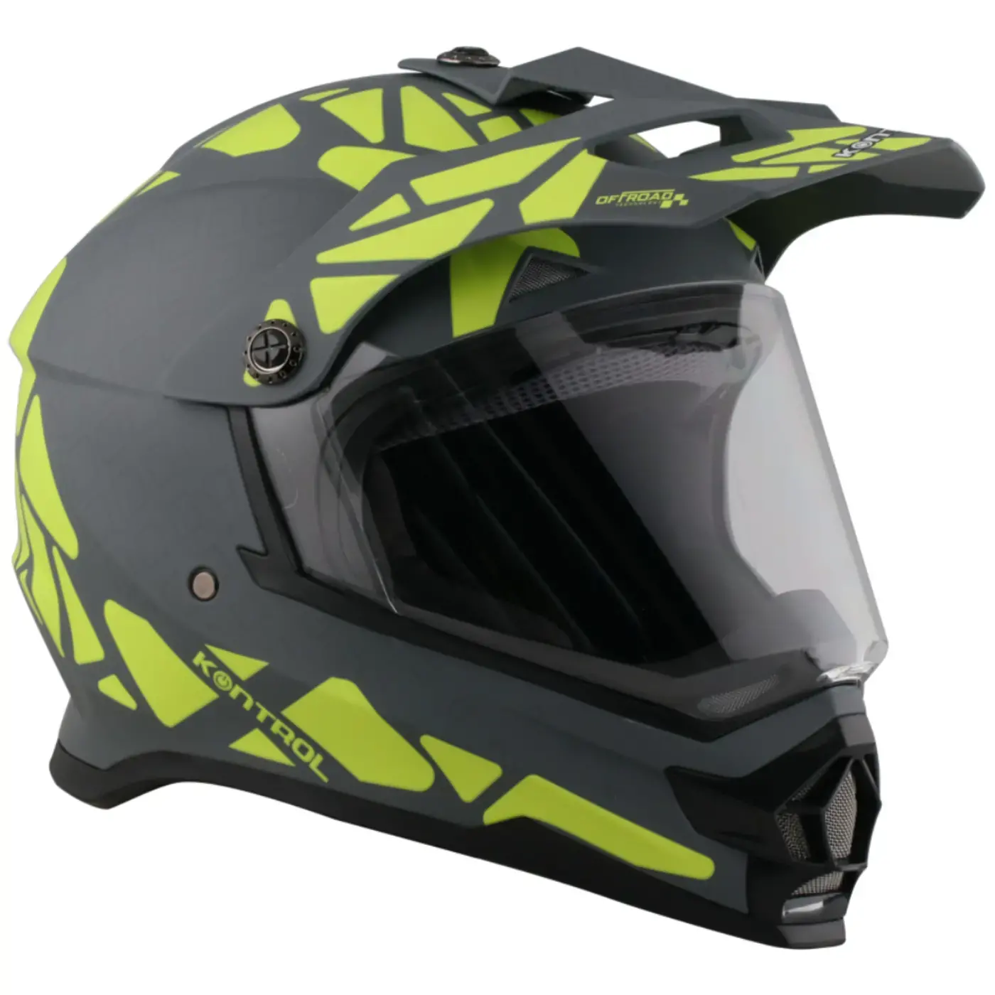 Casco Kontrol 819-6 Blaxo Amarillo 