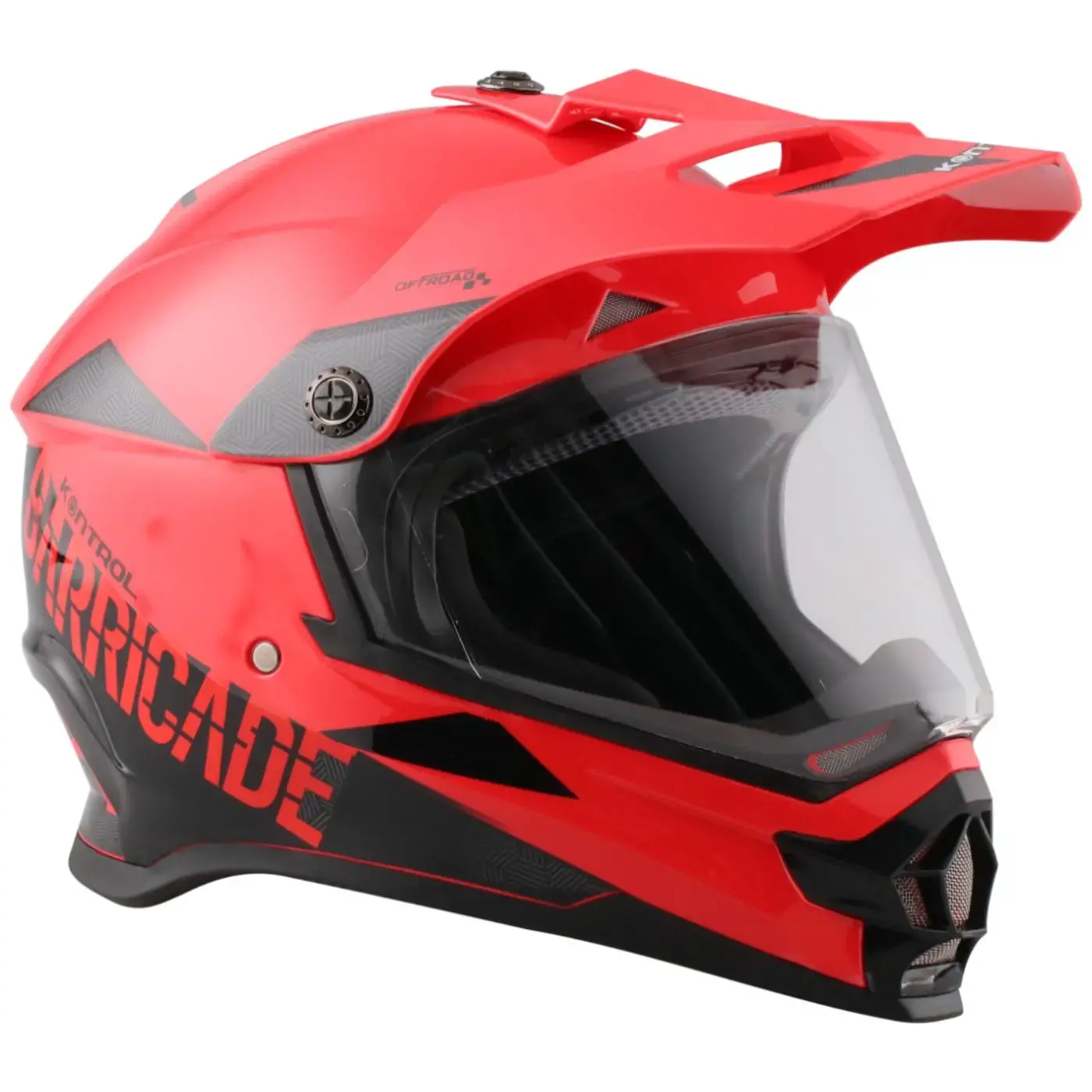 Casco Kontrol 819-6 Barricade Rojo