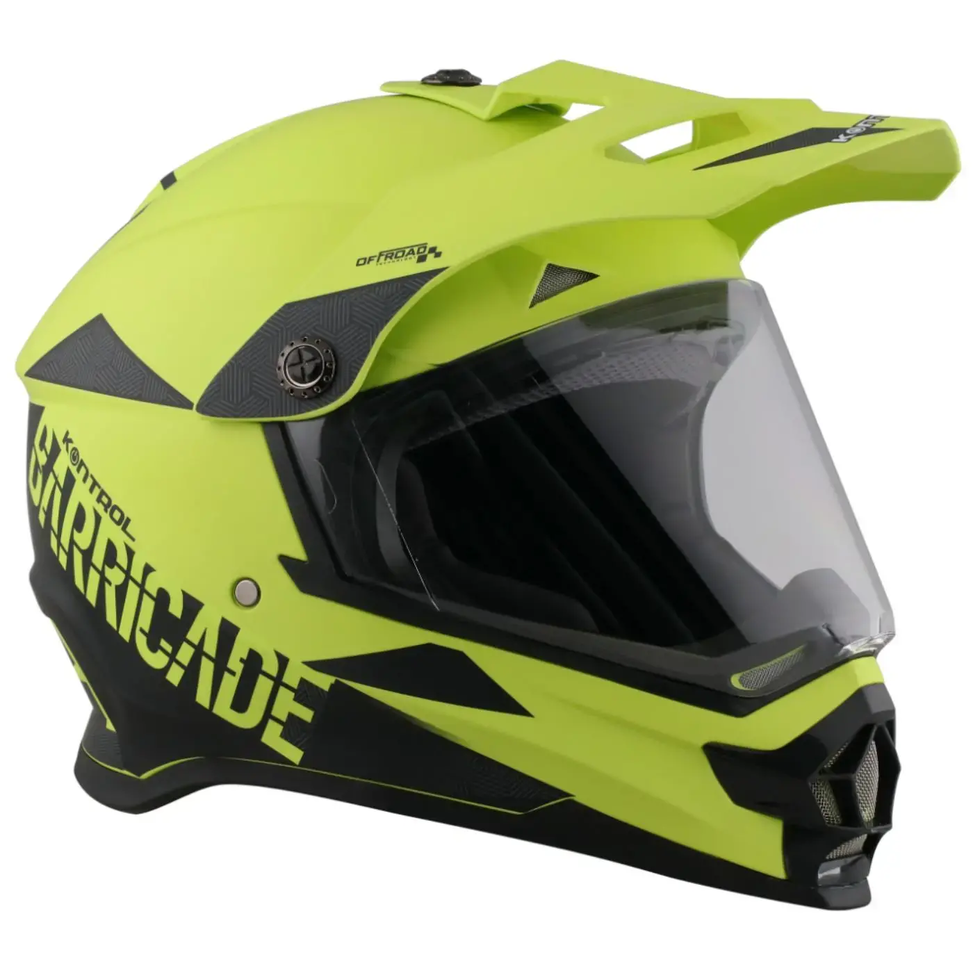 Casco Kontrol 819-6 Barricade Amarillo