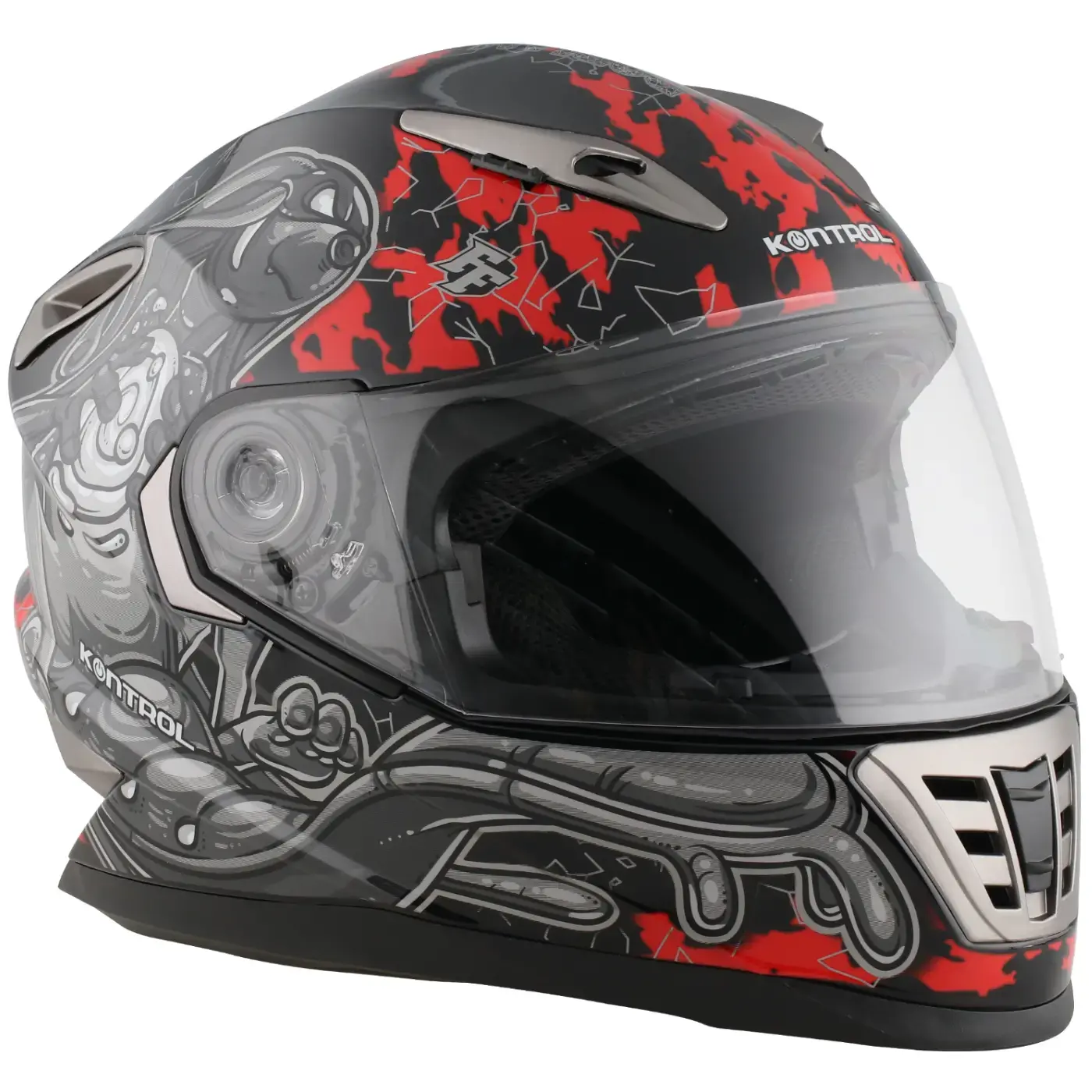 Casco Kontrol 999 Doriam Rojo