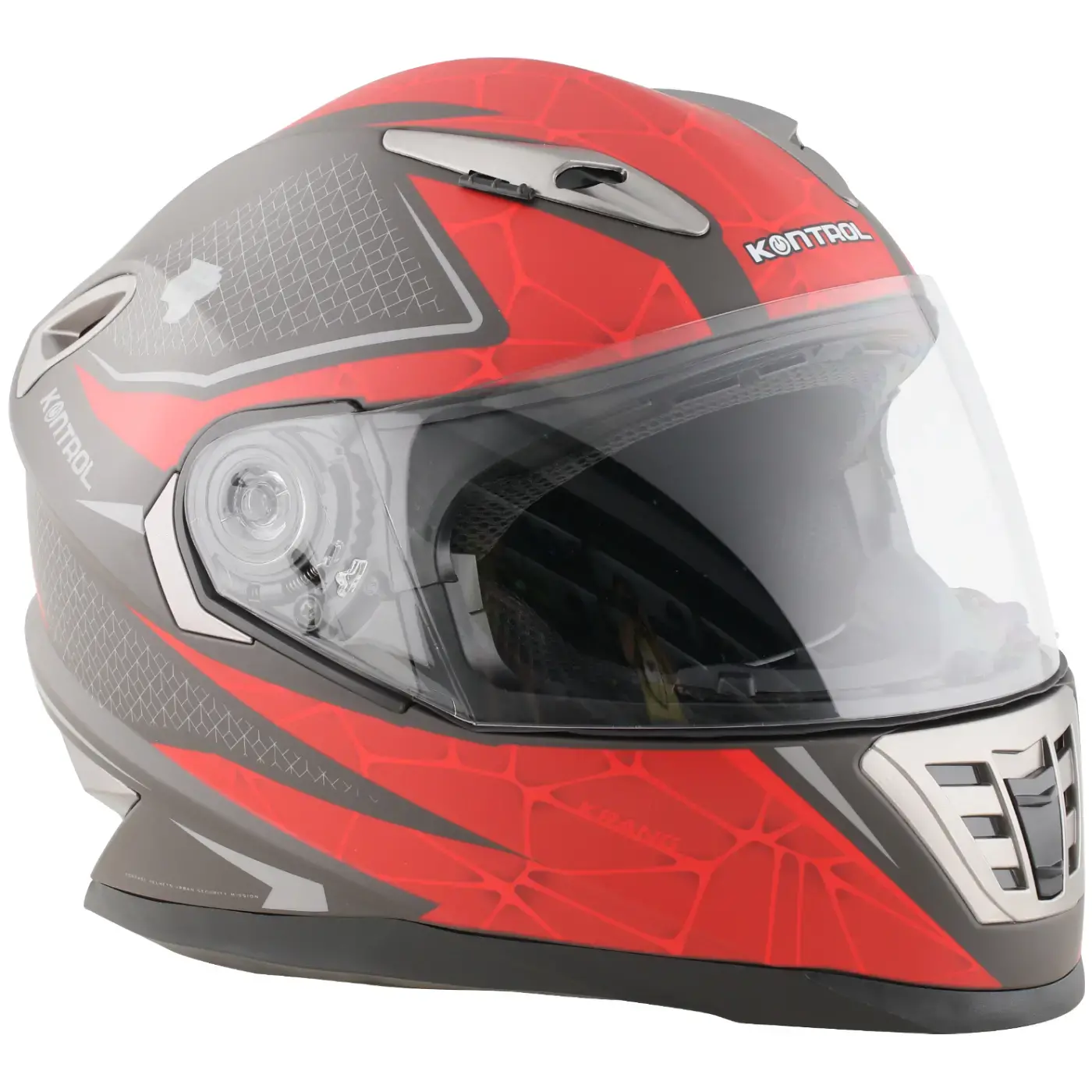 Casco Kontrol 999 Krang Rojo