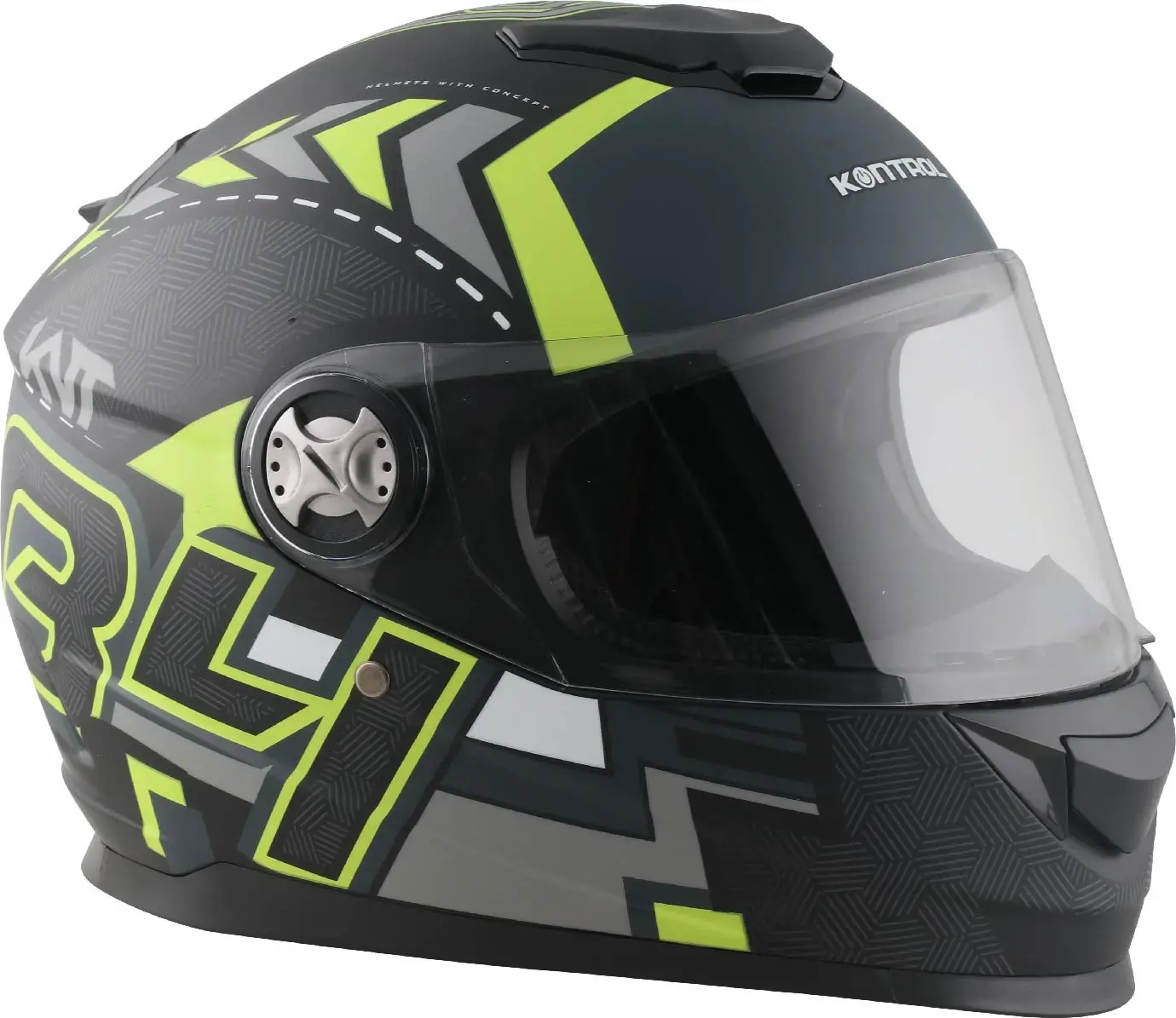 Casco Kontrol M65 Circuit Amarillo