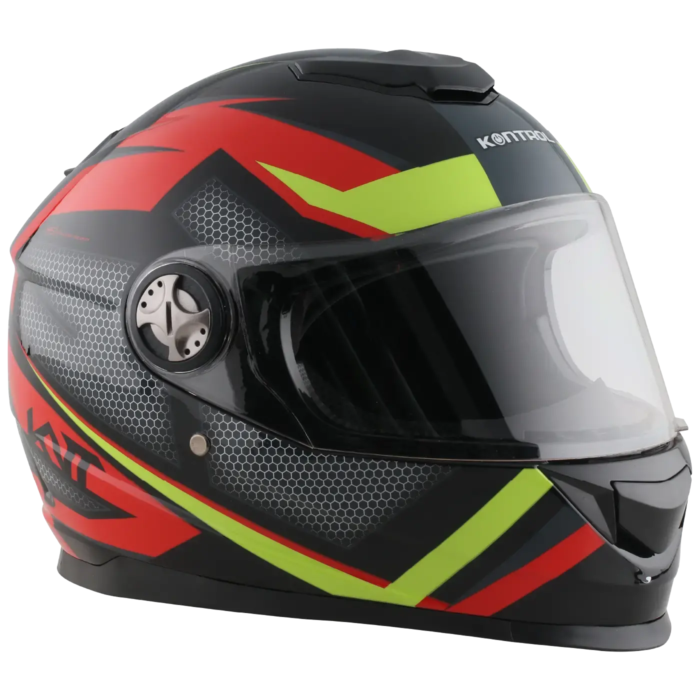 Casco Kontrol M65 Token Negro y Rojo