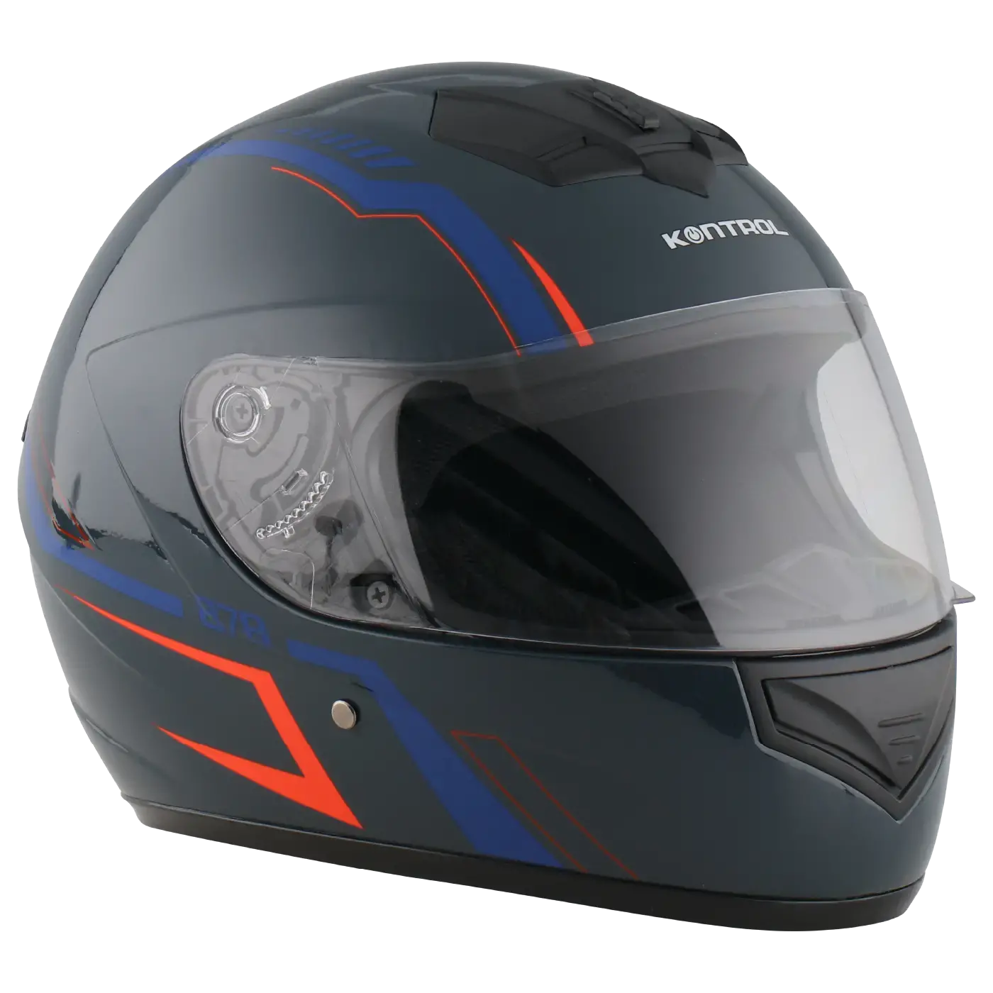 Casco 878 Camb Azul Naranja