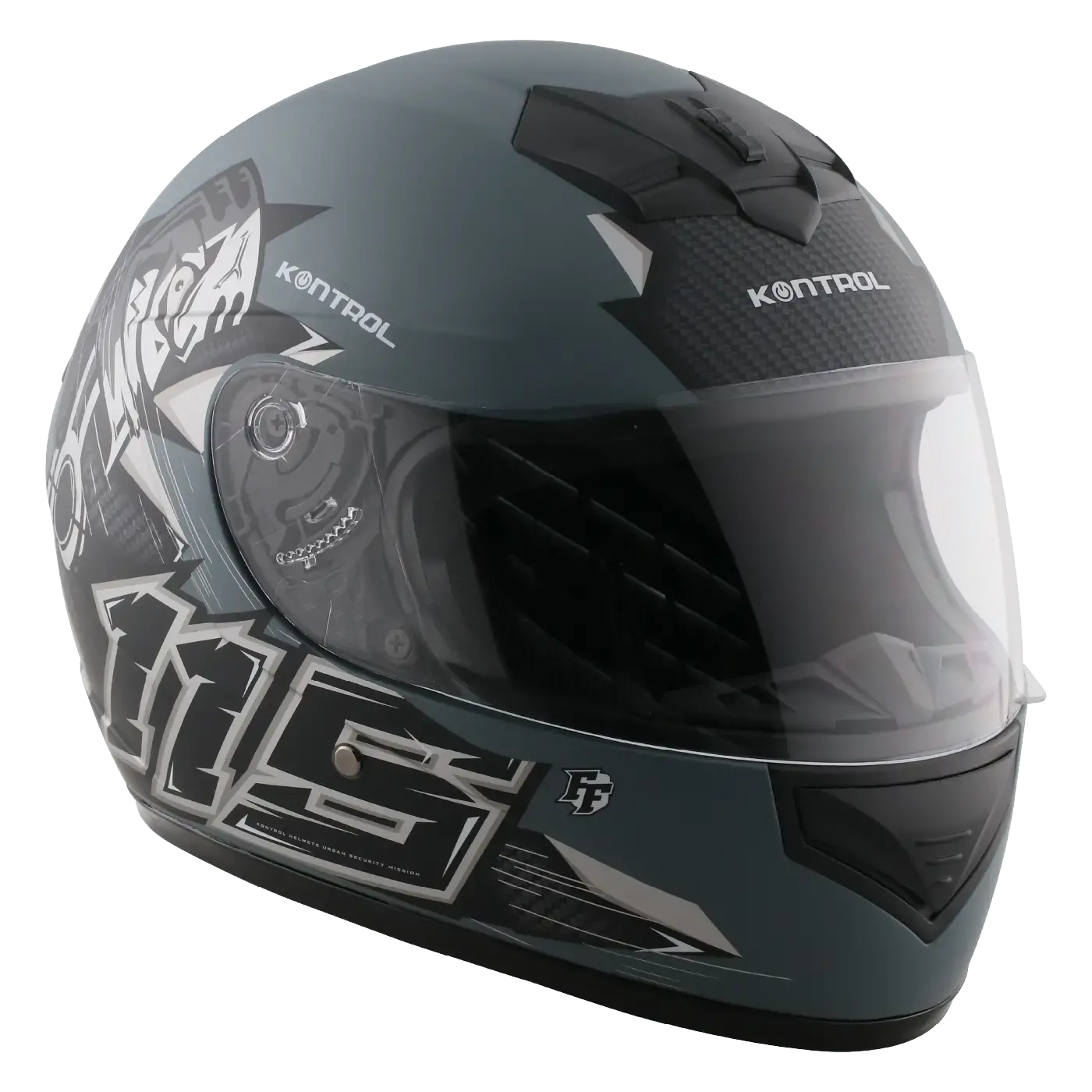 Casco Kontrol 878 815 Gris